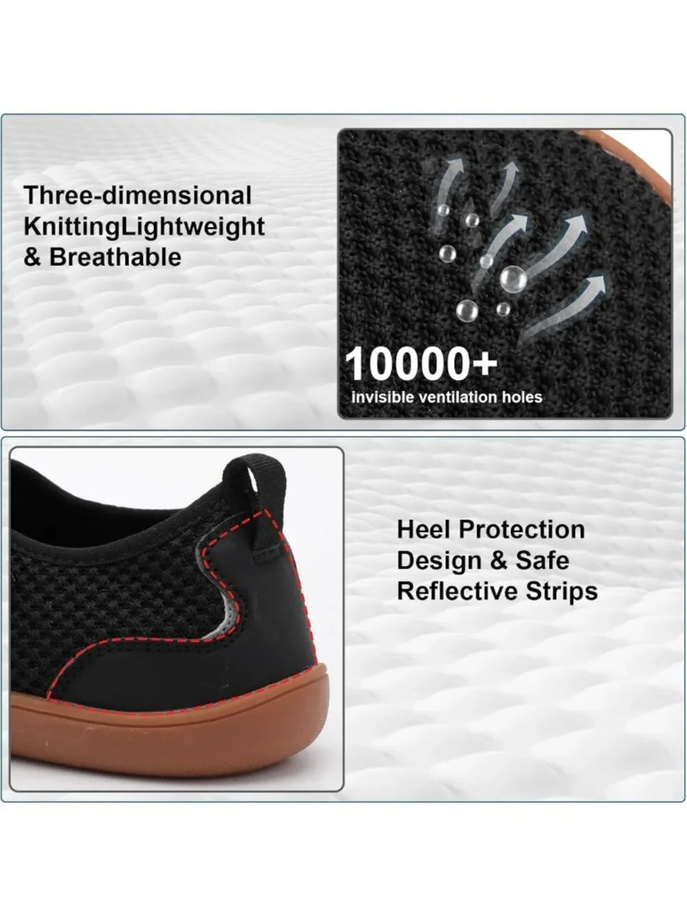Comfortable Lightweight Men's Walking Shoes - Wide Diabetic Orthopedic Sneakers